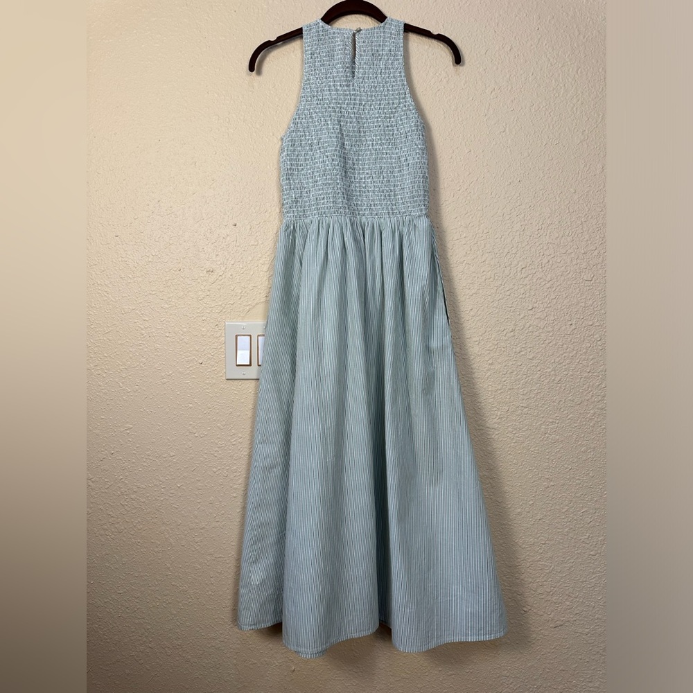 Madewell Light Green Midi Dress - Picture 8 of 11